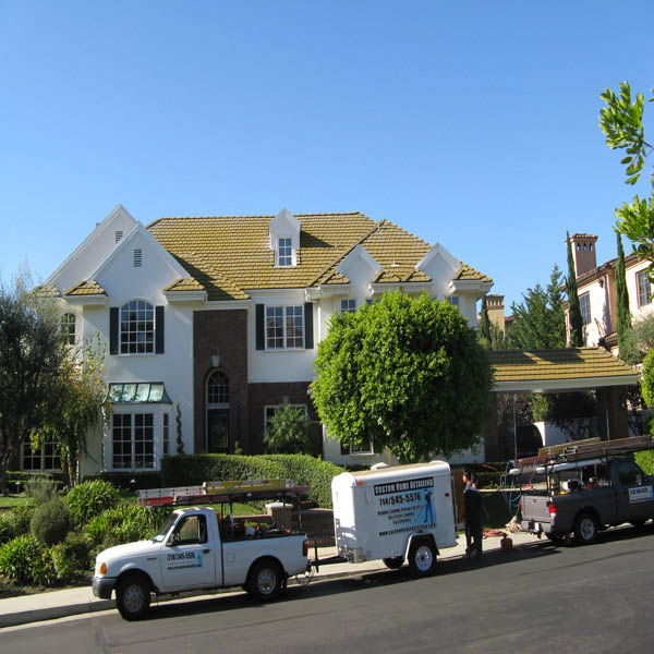 Roof Cleaning Slate Tile