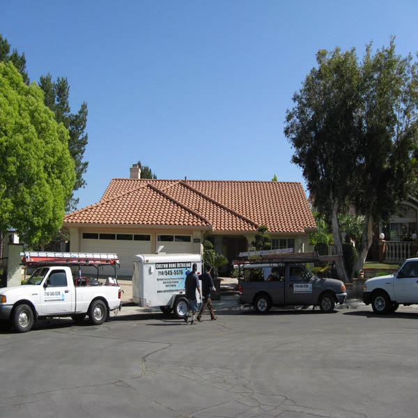 Roof Cleaning Terra Cotta Tile After