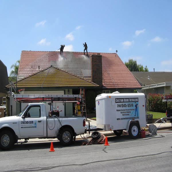 Roof Cleaning Before & After
